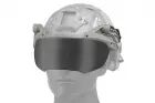 Tactical helmet outer suspension flip goggles Gris