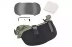 Tactical helmet outer suspension flip goggles OD