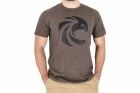 Tee Shirt Vertical Gris Graphite Face