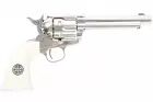 Umarex SAA .45 Co2 Metal Revolver Nickel Pearl- Cowboy Police