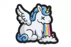 Unicorn Not Drunk Rubber Patch JTG COLOR