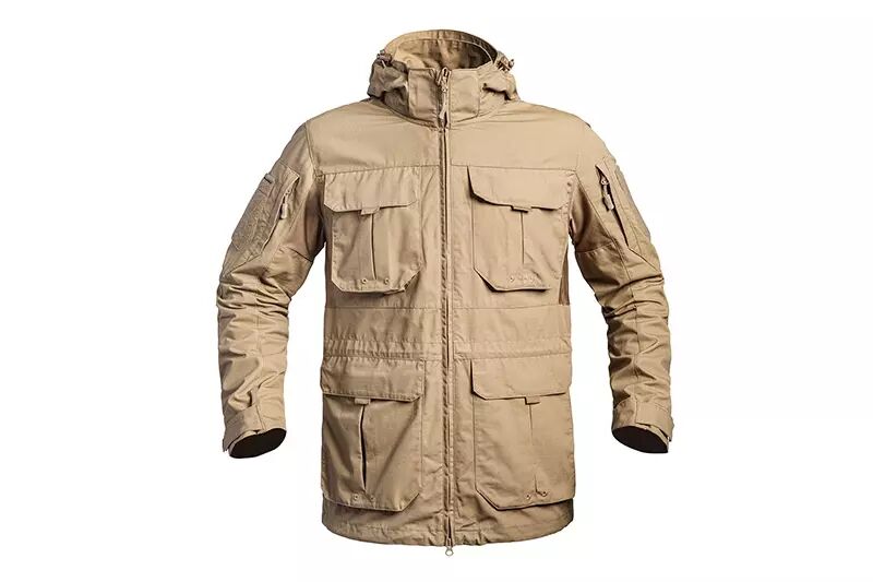 Veste longue de combat fighter Tan A10 Equipment