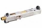 VFC Fowler Industries MKII G19 Gen 4 GBB Airsoft Complete Upper Slide (Stainless Steel)