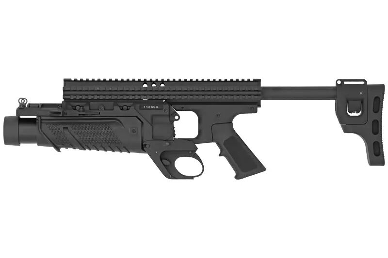 VFC MK13 MOD 0 ENHANCED GRENADE LAUNCHER MODULE (BLACK, DELUXE VERSION)