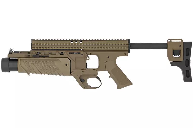 VFC MK13 MOD 0 ENHANCED GRENADE LAUNCHER MODULE (TAN, DELUXE VERSION)