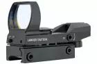 Visée point rouge Reflex Sight 4 réticules Noir Lancer Tactical