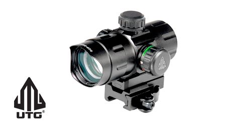  Visée point rouge QD Mount & Flip-open Lens Caps UTG   - 1