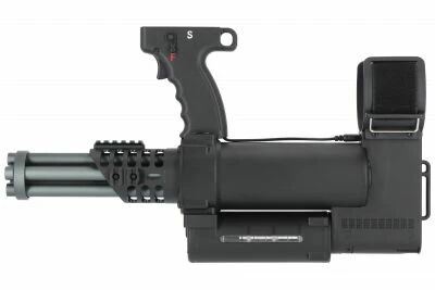 WELL PRO ELECTRIC RIFLE WITH ROTATING BARRELS 23-L BLACK (WELL23-L)