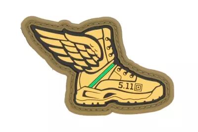 WINGED BOOTS JAUNE VERT