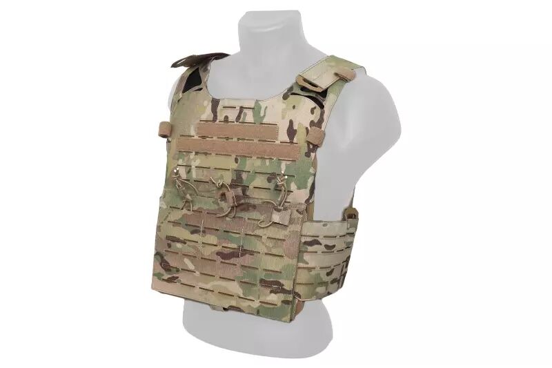 Gilet tactique Airsoft - JPC, MultiCam, système Molle